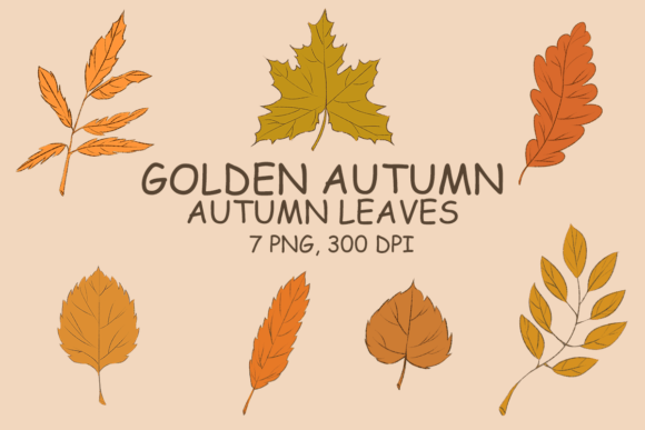 Autumn Leaves Clip Art: A Versatile Design Resource