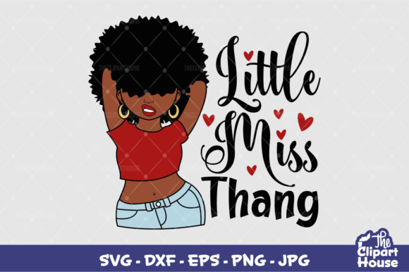 Little Miss Thang Woman: A Versatile Asset for Modern Creative Workflows