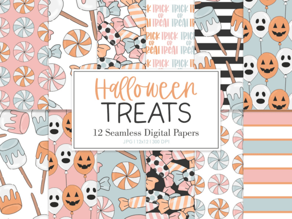 Transforming Seasonal Creativity: The Strategic Value of Digital Paper HALLOWEEN TREATS for Modern Designers