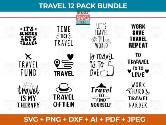 Unlock Your Creative Potential with the Ultimate Travel SVG Bundle