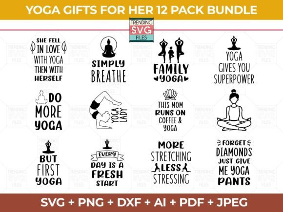 Yoga Poses Svg Bundle: A Comprehensive Evaluation for Creative Professionals